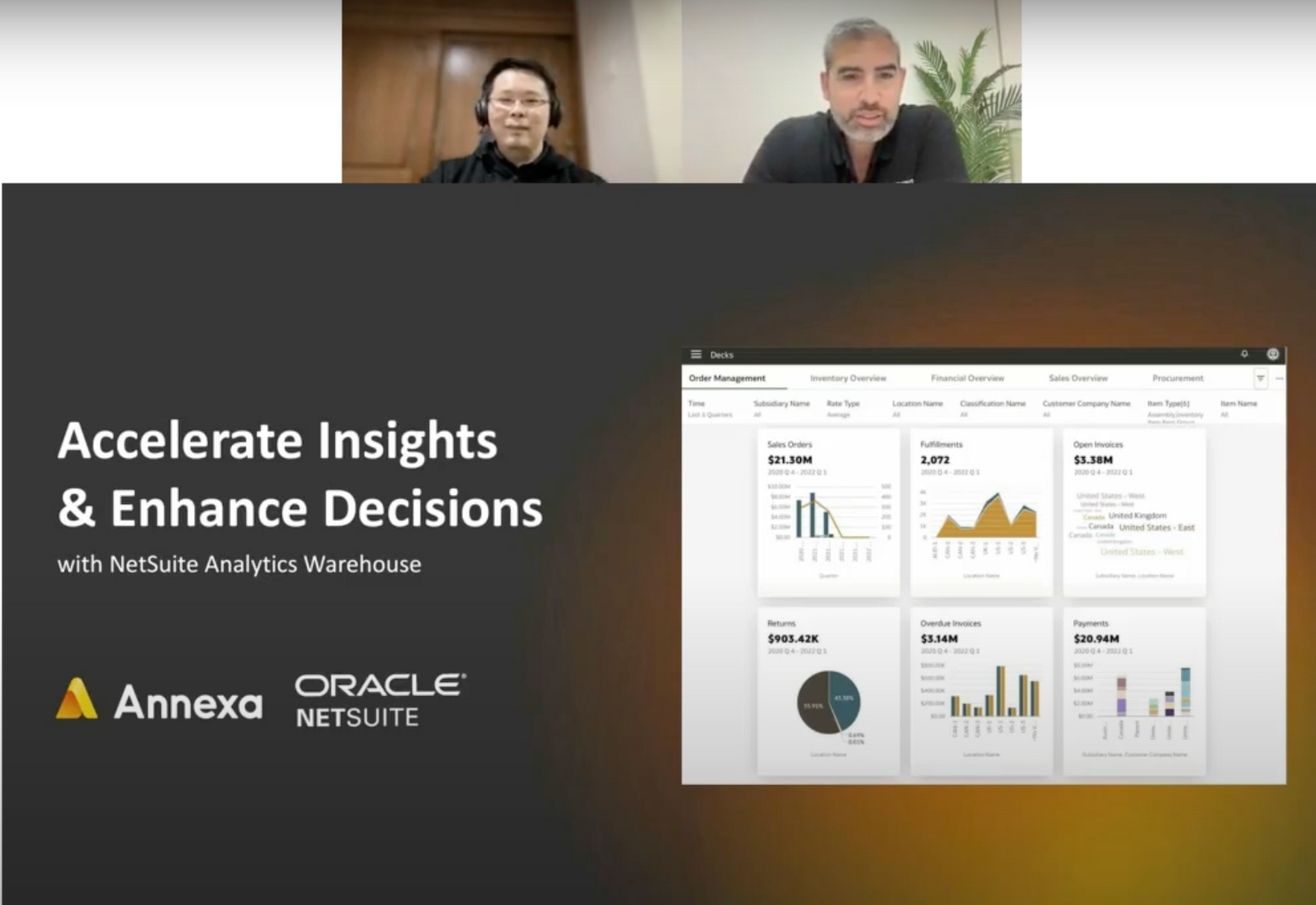 Introducing NetSuite Analytics Warehouse [Video demo]