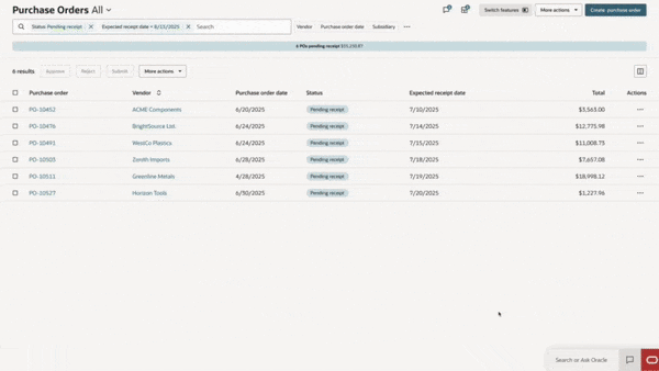 Ask Oracle demo