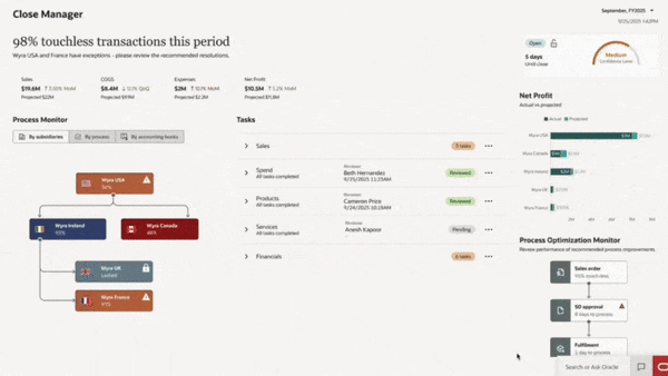 NetSuite Autonomous Close demo