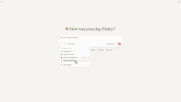 NetSuite AI Connector Service demo